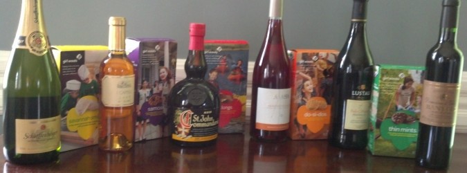 Part 2 of My Girl Scout Cookie and Wine Pairing